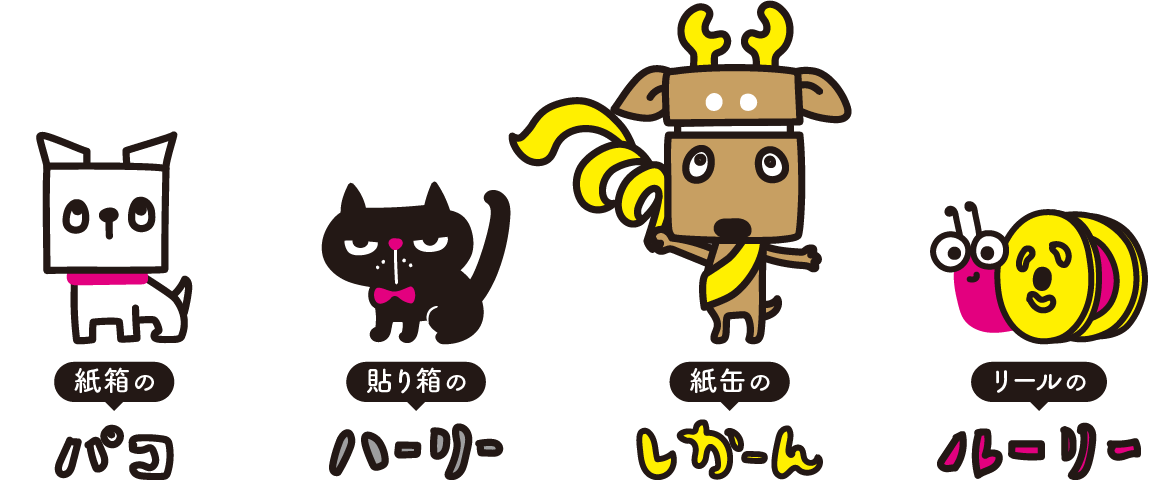 製作実績のキャラクター