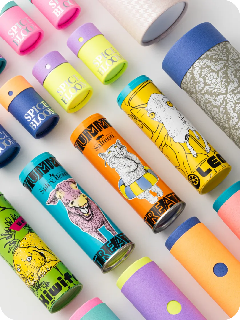 紙管パッケージ