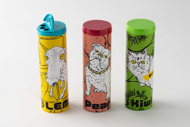 片手で振るだけでフタが開閉