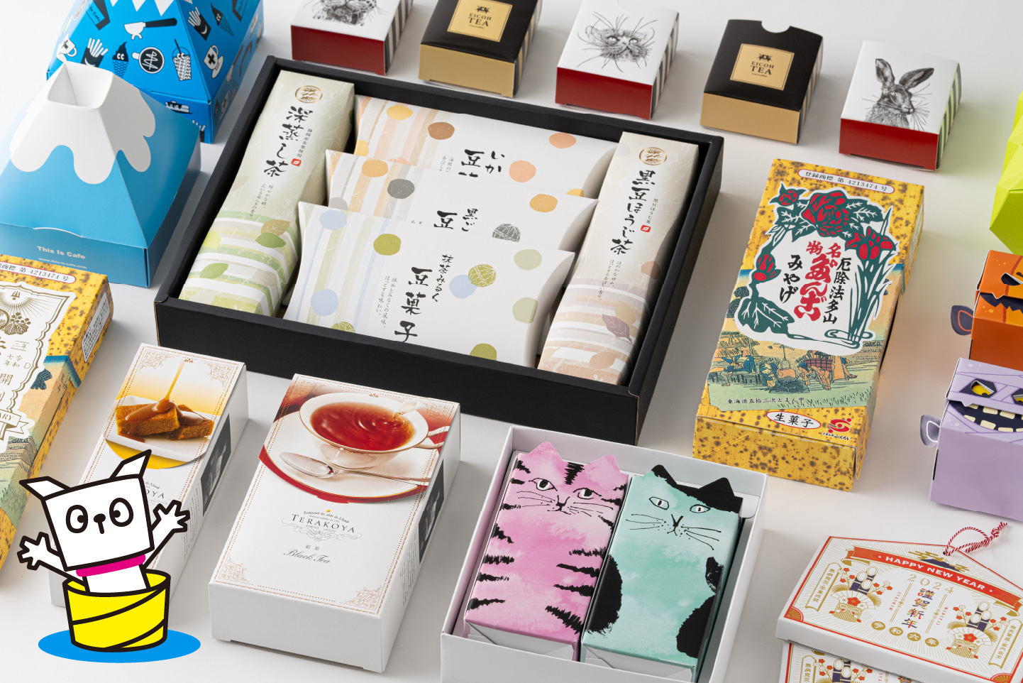 製造した紙箱パッケージ