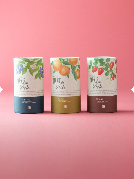 スティック状のジャム用紙管